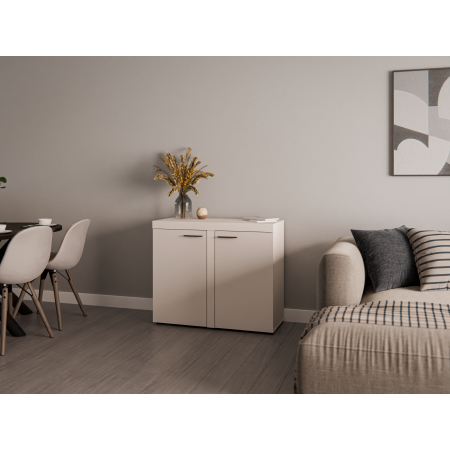 Komoda Ramon 2-drzwiowa Beż Piaskowy 97 cm